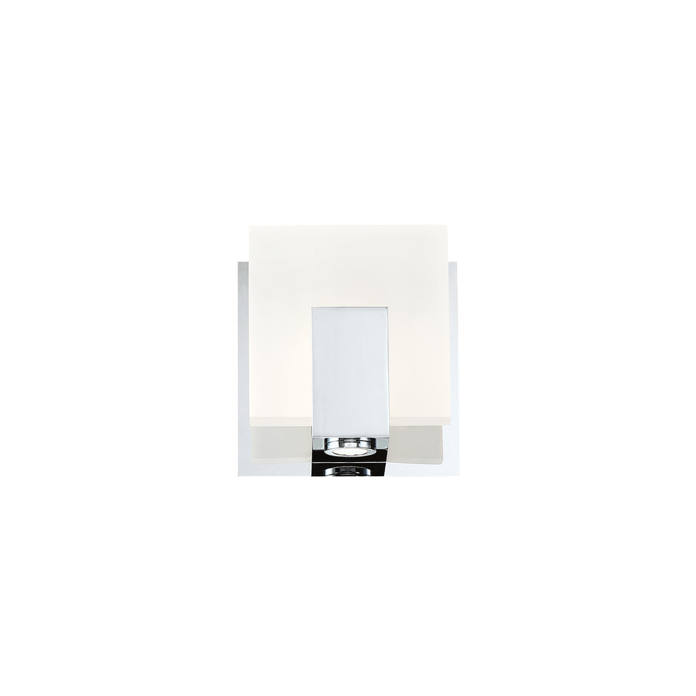 Canmore, 1LT LED Sconce, Chrome