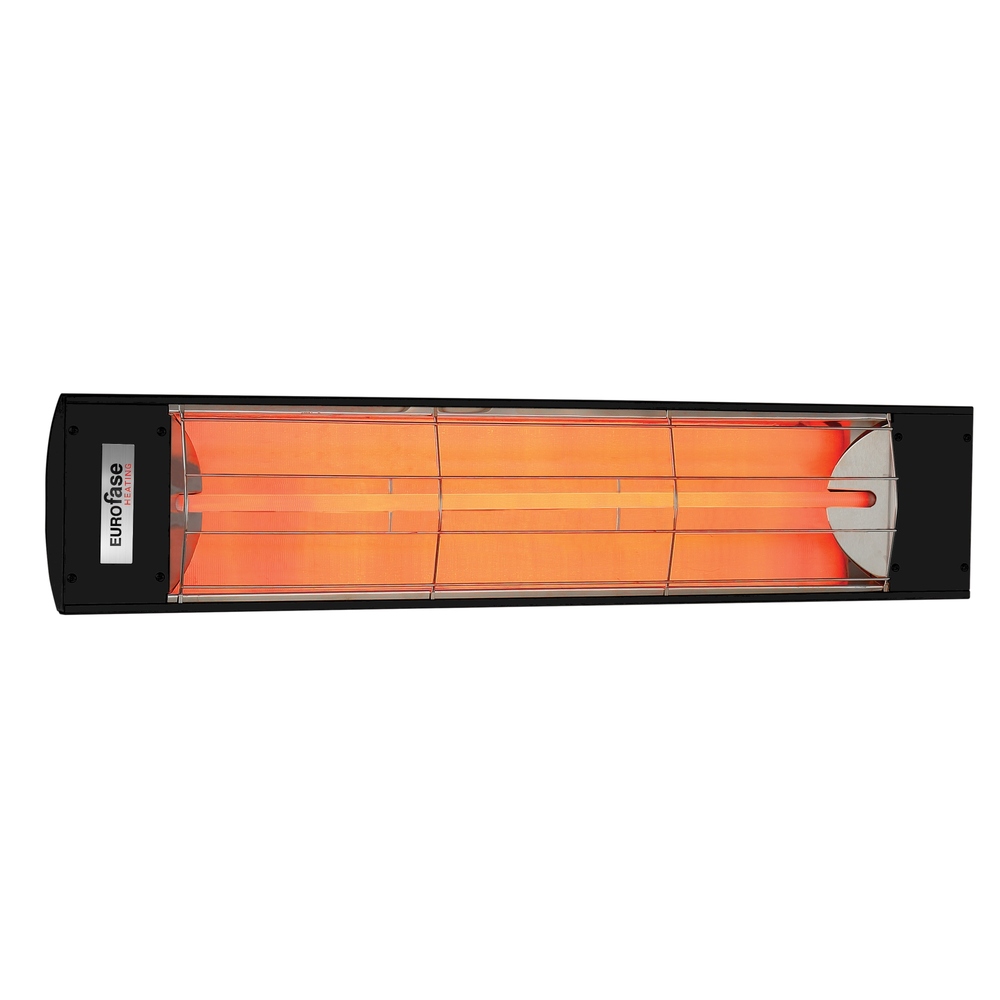 Eurofase EF20240B Single Element 39 Inch 2000 Watt Electric Patio Heater