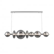 Eurofase 46772-022 - Atomo 1 Light Chandelier in Chrome with Smoked Glass