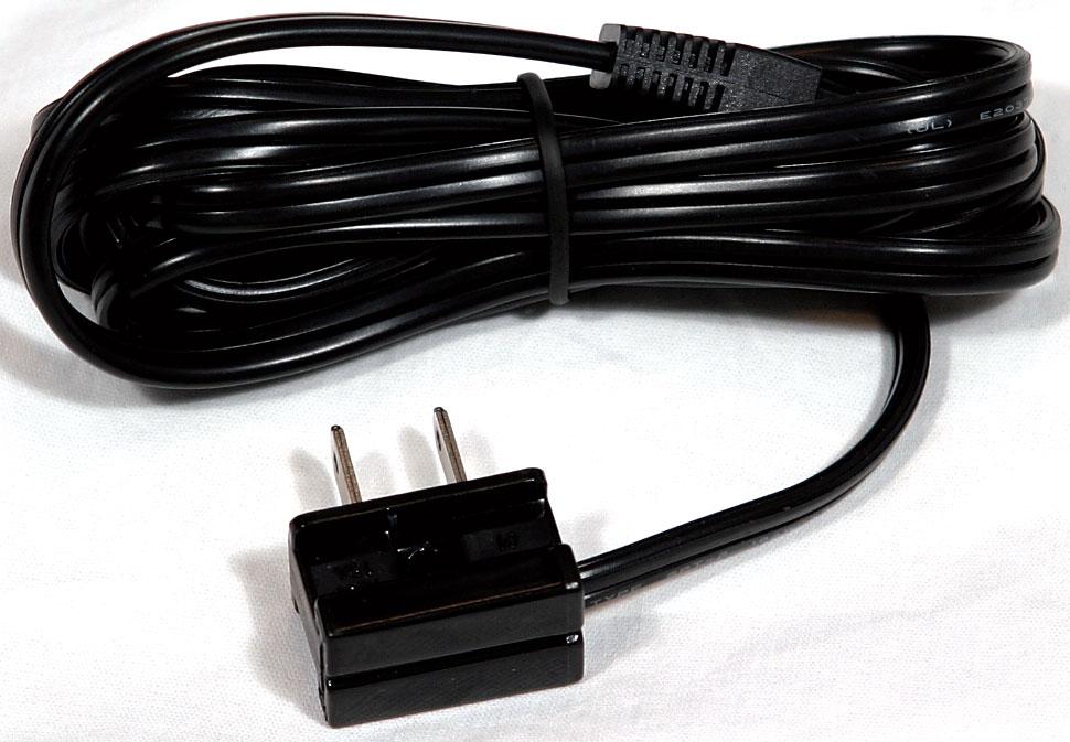 6 pwr cord black