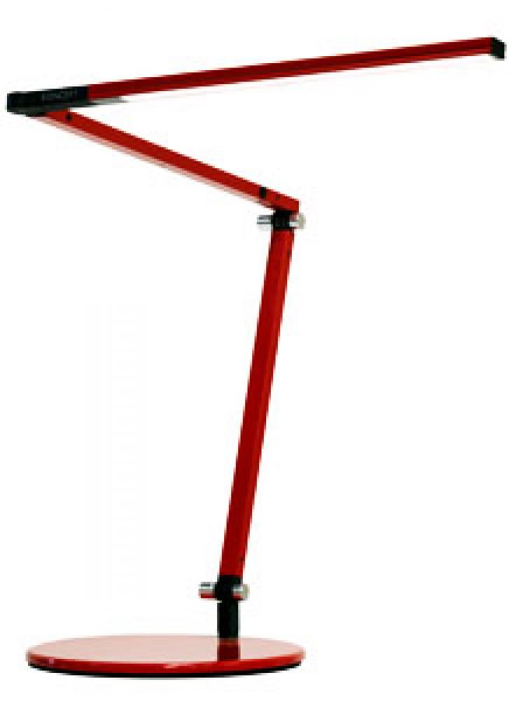 Z-Bar mini red desk lamp