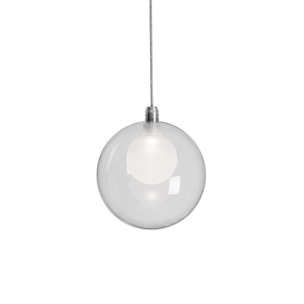 Bolla 6-in Chrome LED Pendant