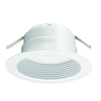 4IN ESERIES LED BAFFLE TRM 27K WH