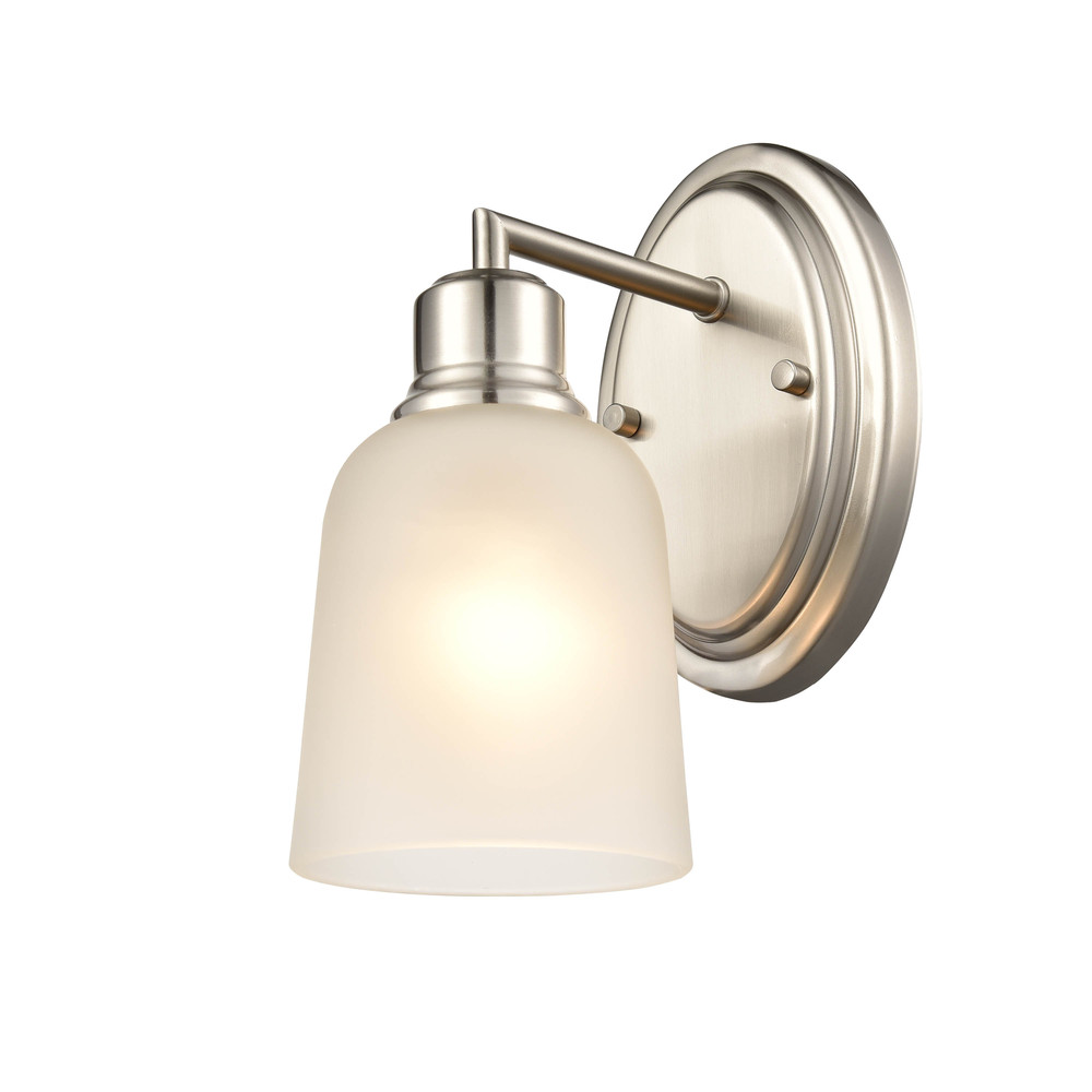 Amberle 1-Light Wall Sconce Brushed Nickel