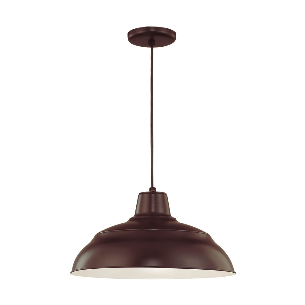 R Series 1-Light Cord Hung Warehouse Architect Bronze