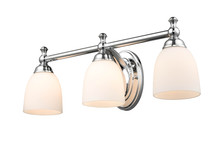 Millennium 4423-CH - 3-Light Vanity Chrome