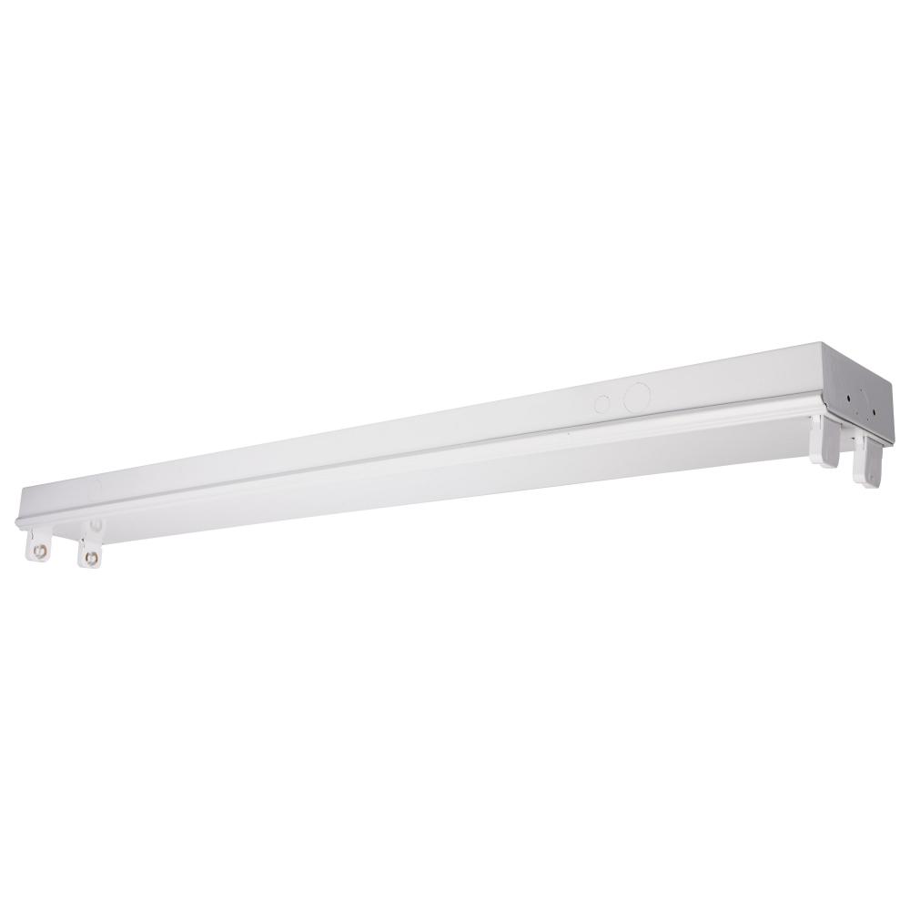 3 Foot; Dual T8 Lamp Ready Fixture Channel; Empty Body Fixture; Complete Lamp Wiring Guide Available