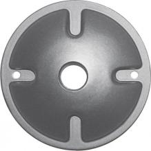 Nuvo 60/673 - 1 - Light Die Cast Mounting Plate - Light Gray Finish