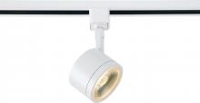 Nuvo TH401 - LED 12W Track Head - Round - Matte White Finish - 24 Degree Beam