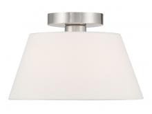 Savoy House Meridian M60077BN - 3-Light Ceiling Light in Brushed Nickel