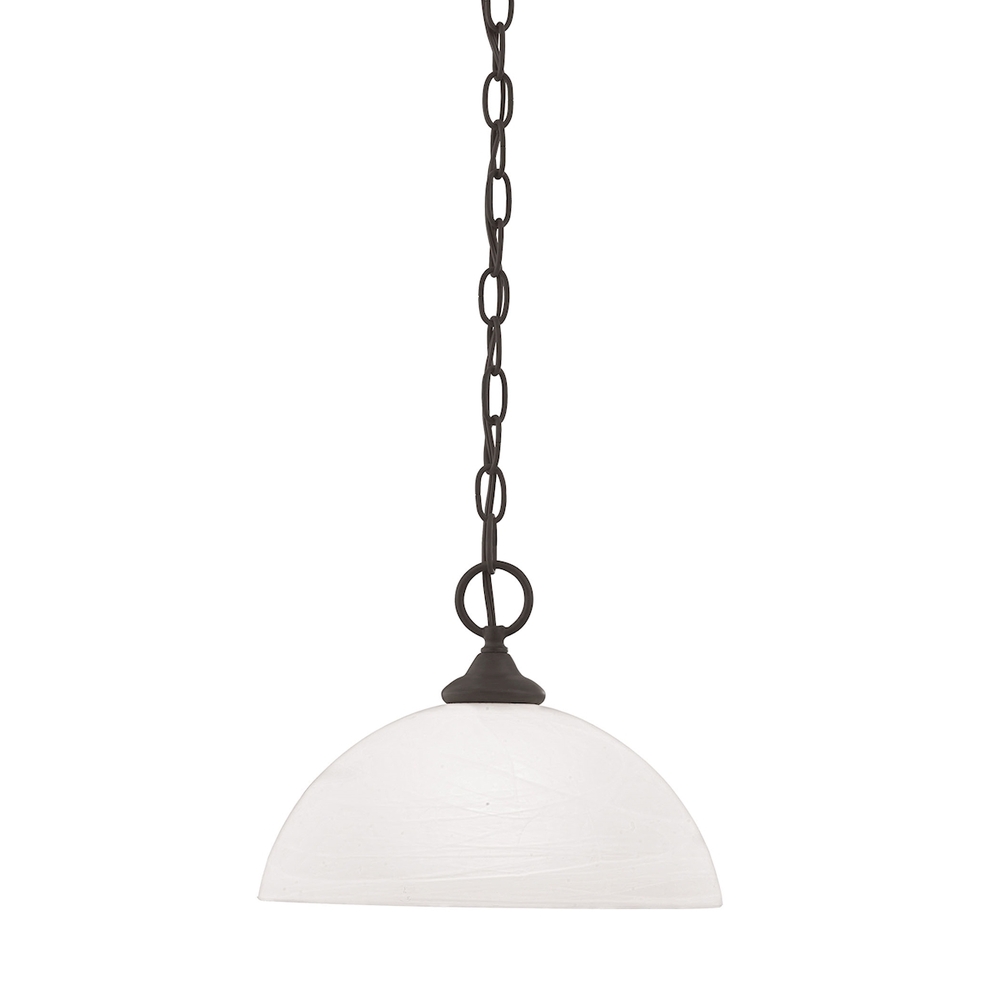 Thomas - Tahoe 12'' Wide 1-Light Mini Pendant - Painted Bronze