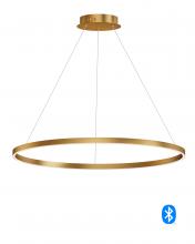 ET2 E22728-GLD - Groove WiZ-Single Pendant